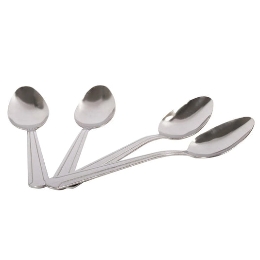 Luciano 4-pc Dlx. S/S Teaspoons, header (HZ)