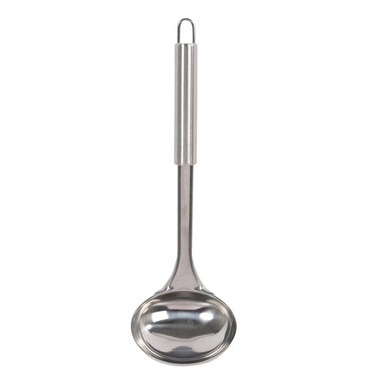 Luciano 12"L Soup Ladle, Stainless Steel, hangtag