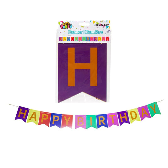 HAPPY BIRTHDAY 20x274cm