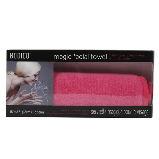 Bodico, Magic Facial Towel Cosmetic Remover, pink, cbx