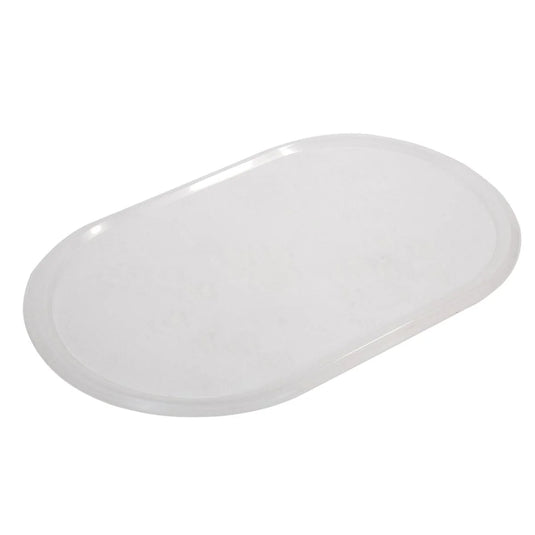 PAWS.20"x12"x0.25" Pet Dish Mat, Clear