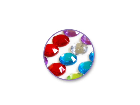 Paper Craft Sticker: 6mm Gem Lines 504pc Value-Pack C) Multicolor