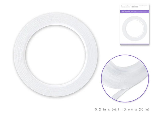 Paper Craft Tape: 5mm Double-Side Adhesive x20m Acidfree