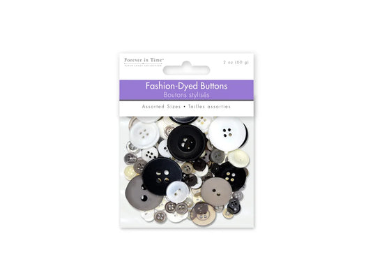 Button Embellishment: 60g Fashion-Dyed Medley E) Classic