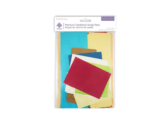 Scrap-Pack: 1/2lb Textura Premium Cardstock Acidfree