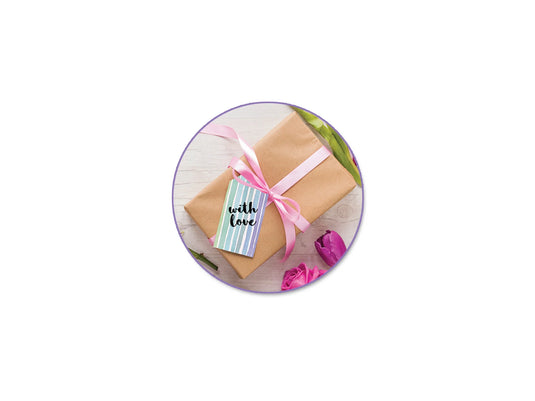 Paper Pads: 5.8"x8.2" Vellum Foil Print Stack Packs 12sheet L) Technicolor
