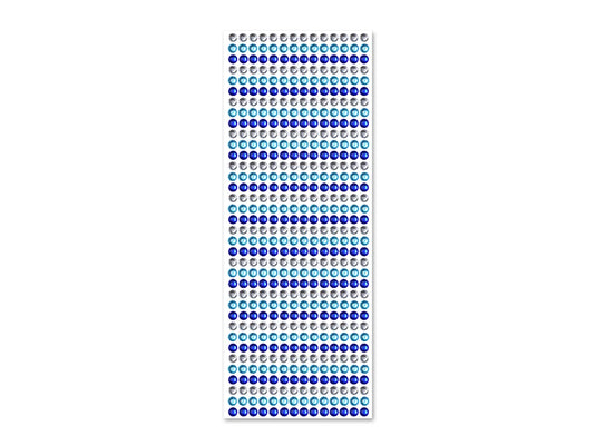 Paper Craft Sticker: 6mm Gem Lines 504pc Value-Pack E) Ocean