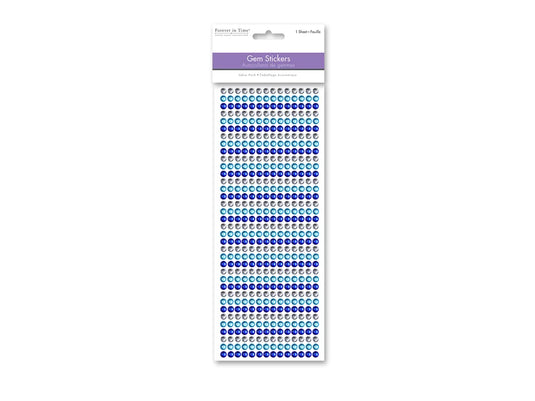 Paper Craft Sticker: 6mm Gem Lines 504pc Value-Pack E) Ocean