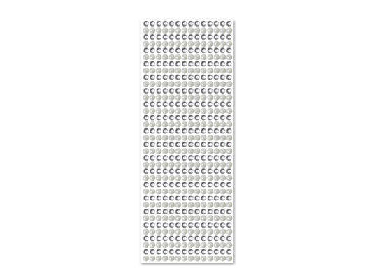 Paper Craft Sticker: 6mm Gem Lines 504pc Value-Pack H) Pearl