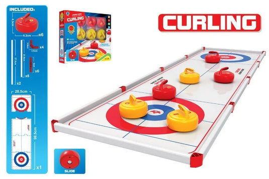 Ice Hockey/Curling Game Playset