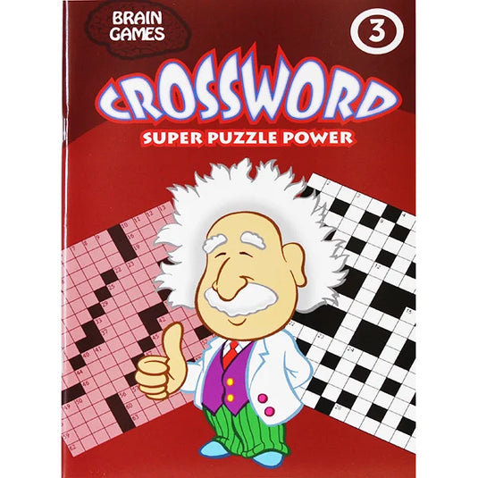 Book Crossword Puzzle Brain Games