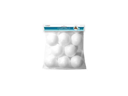 Polyfoam Ball: 2 1/2" 8/pk