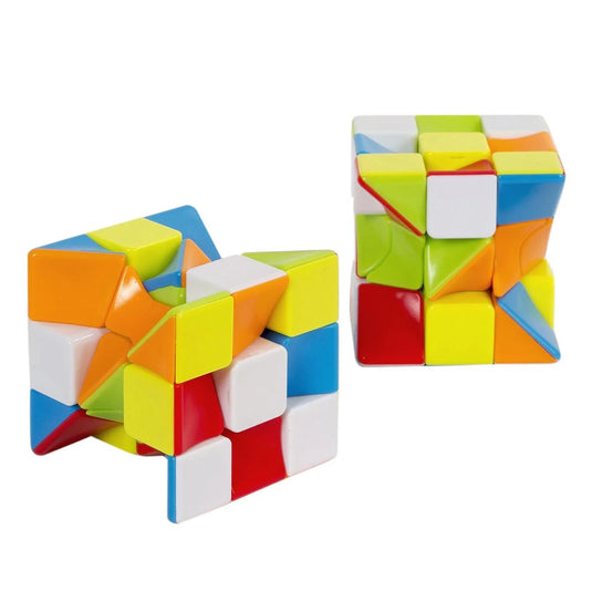 Fidget Twisty Cube Double Blister