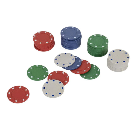 Casino Poker 40-pc Poker Chips, b/c