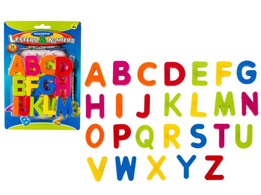 26-pc Magnetic Upper Case Letter, b/c,(CS)