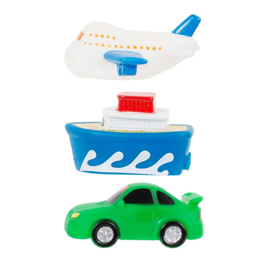 TootsieB,3pc Transport Bath Squirts pvc bag w header,