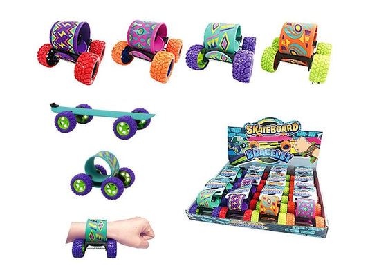 Pull Back Skateboard Bracelet