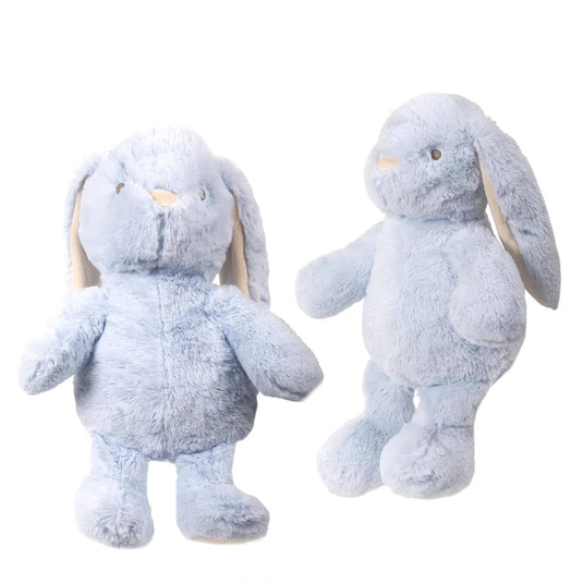 Cuddly Buddy, 12" Blue Bunny, Super Soft Micro Fleece Plush, h/c