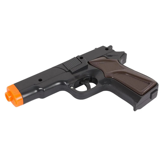 Super 8-shot Cap Gun, Black, b/c