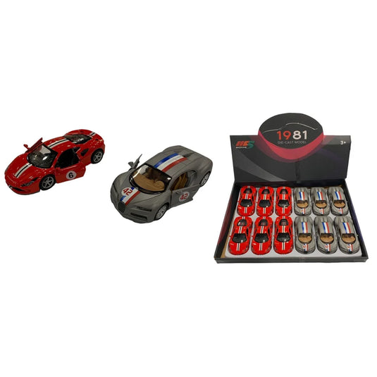 DIE CAST CAR IN DISPLAY 4.88" - SPORTS CAR