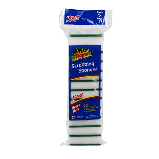 12-Pack Deluxe Scrubbing Sponges