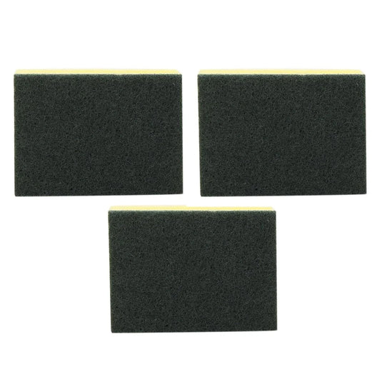 H.E., 3pk Scrubber Sponge, 9x6.5x4cm, printed opp bag(CS) 10in