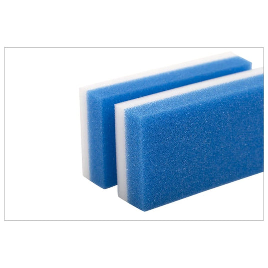 H.E. 2-pc Eraser Sponges, col. box (HZ)