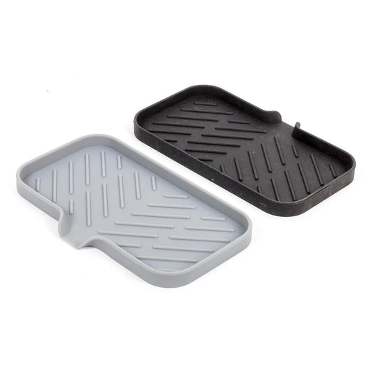 H.E. Silicone Sink Tray L:9.6", Wrap card(CS)
