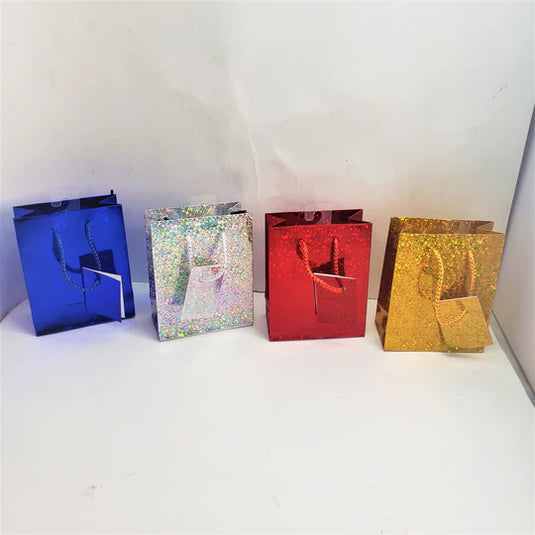 GIFT BAG HOLOGRAM SMALL ASST