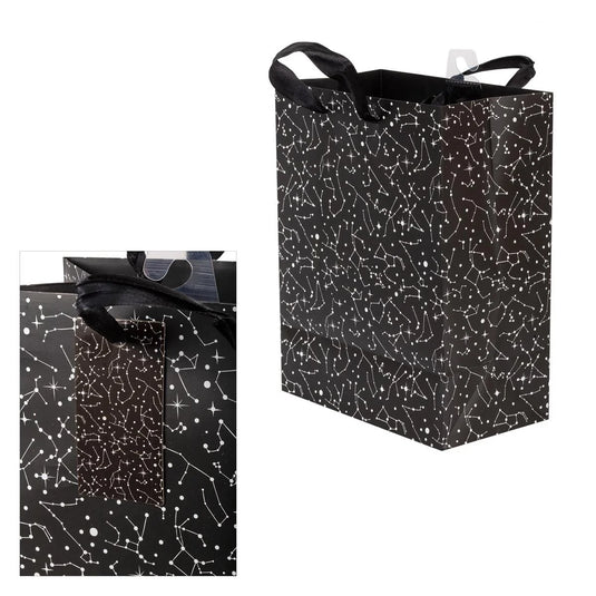 Paper T., Med Gift Bag, Zodiac, Matte 157GSM, Tag +j-hook