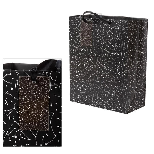 Paper T., Lge Gift Bag, Zodiac, Matte 157GSM, Tag +j-hook