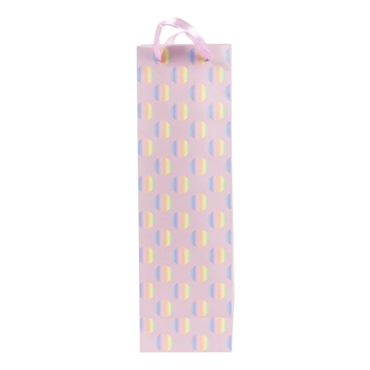 Paper T., Btl Gift Bag, Irid Dots, Matte 157GSM, HS Tag +j-hook