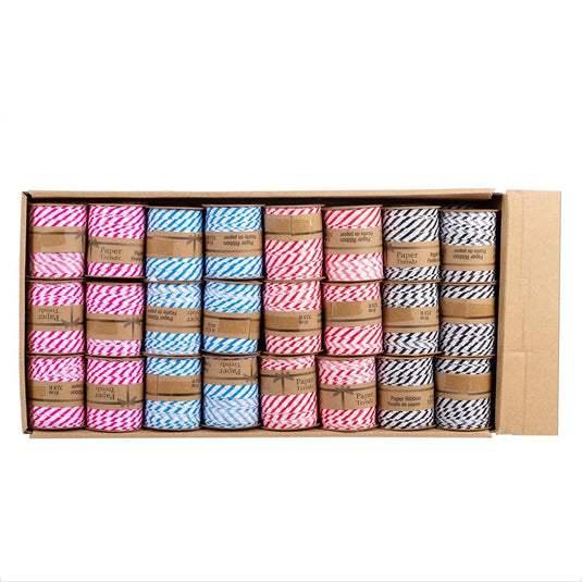 10M 2-Tone Paper Raffia Ribbon