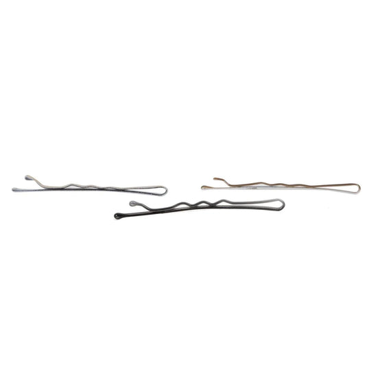Stylin 50-pc 5cm Bobby Pins 3 col., h/c