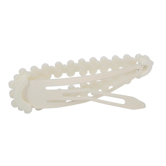 Stylin, 2-pc Pearl Snap Barrettes, hc