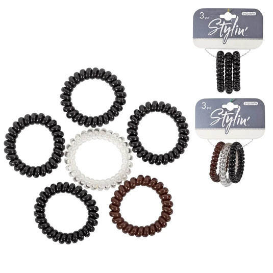 Stylin, 3-pc Hair Coils, header card