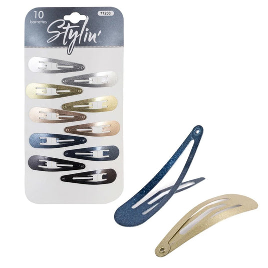 Stylin, 10p Snap Barrette header card