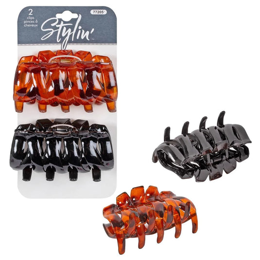 Stylin, 2p Claw clip header card