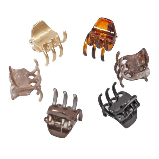 Stylin, 6p Mini Claw Clip, header card