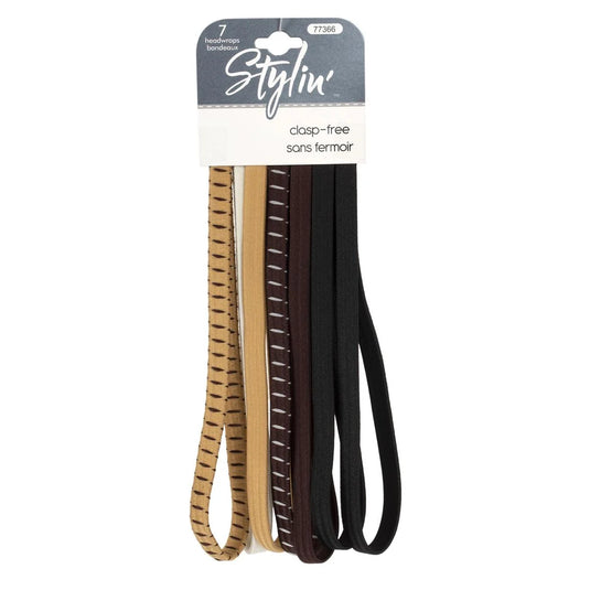 Stylin, 7p Striped Headwrap header card