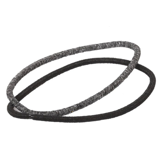 Stylin, 34p Ponyholders soid blk & heathered, header card