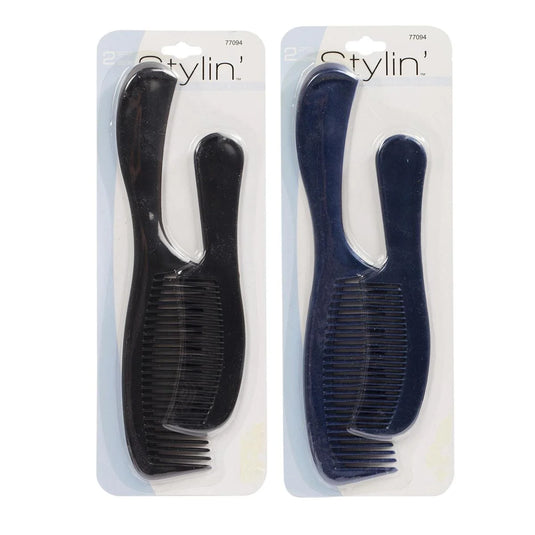 Stylin 2-pc Comb Set, b/c