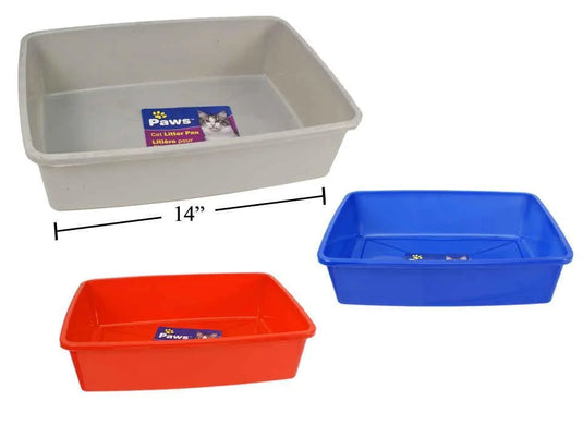 PAWS. Large Cat Litter Pan