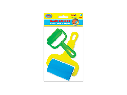 Krafty Kids: Lil' Artist Clay-Dough Tools- Hand Roller x2 Sm+Lrg