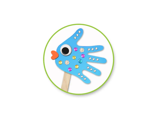Krafty Kids: 6" Foam Shapes K) Hand