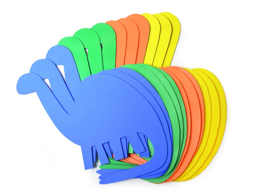 Krafty Kids: 6" Foam Shapes O) Dino