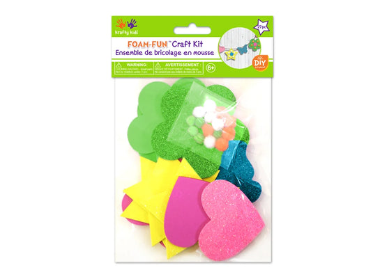 Krafty Kids Kit: DIY Foam Craft Kits Themed C) Sweet