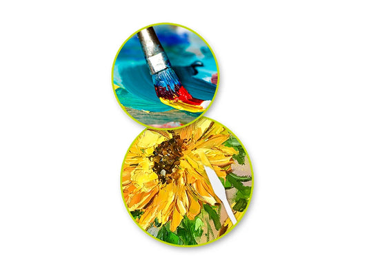 Artist Brush Set: Paint Night 25pc Brush & Palette Knife Set