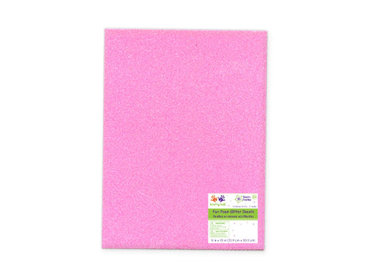 Krafty Kids: 9"x12" Foam-Fun Glitter Sheets A) Imagine