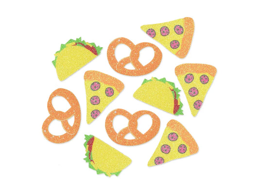 Krafty Kids: 3D Foam-Fun Glitter Stickers I) Food Truck Treats